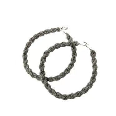 Cross-Border Supply 4mm Thick Drawcord Elastic Outdoor Twist Leg Binding Rope Ankle Rope for Garment Use